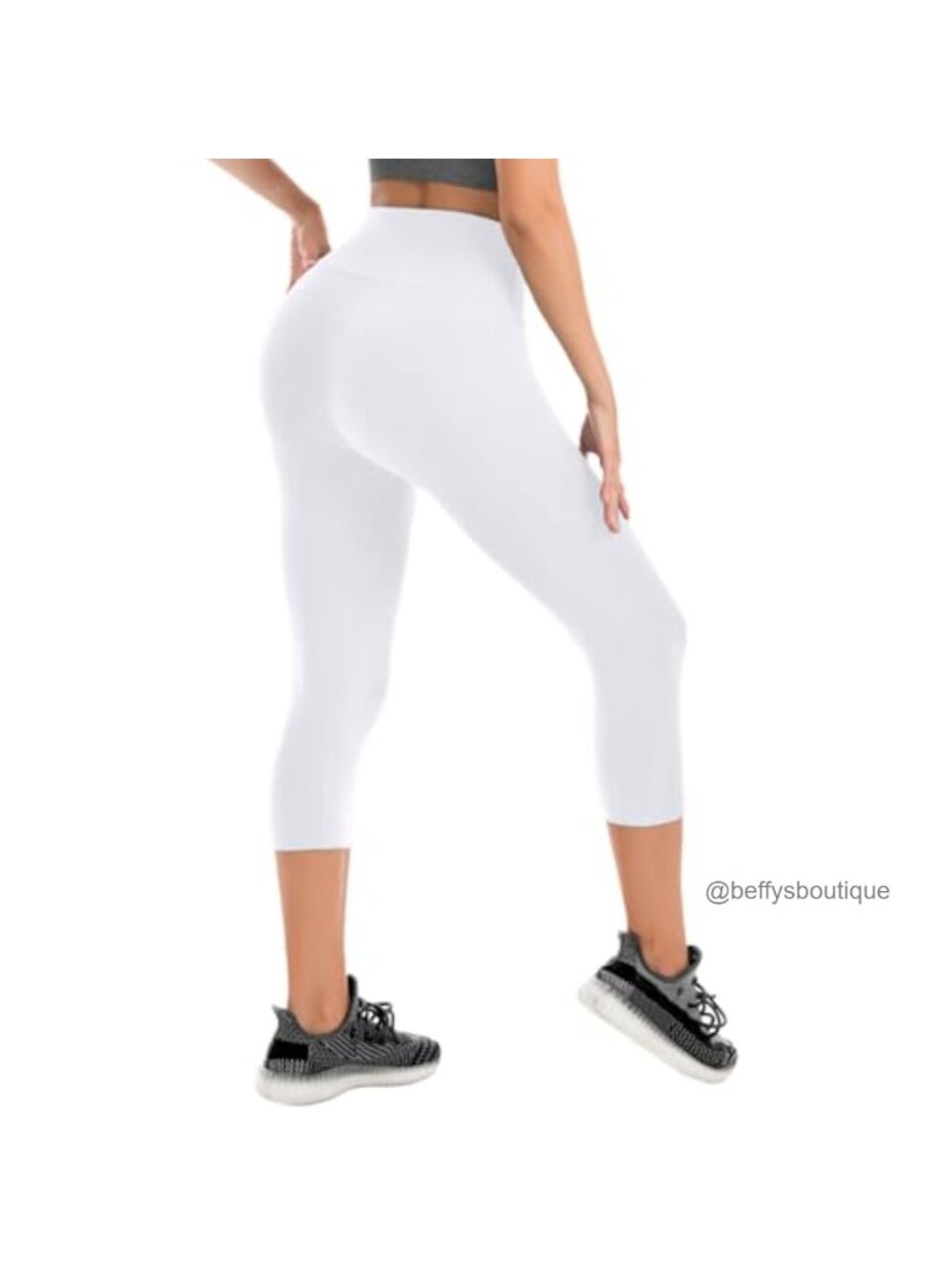 High Waisted Leggings for Women Full Length Capri